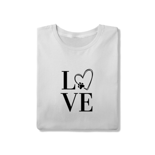 Nome do produto T-Shirt Quality- LOVE Dog