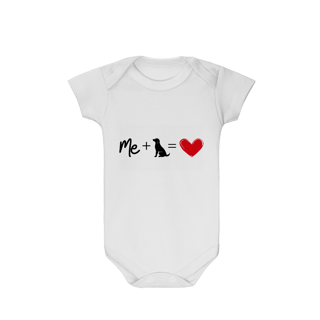 Body Infantil - Me+Dog=Love