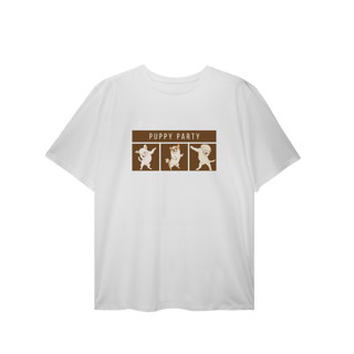 T-Shirt Plus Size - Puppy Party
