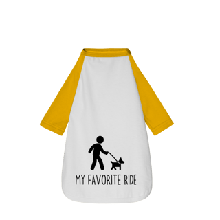 Nome do produto Roupa Pet - My Favorite Ride