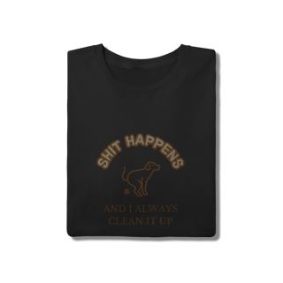 Nome do produto T-Shirt Quality - Shit Happens