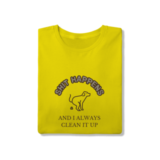 Nome do produto T-Shirt Quality - Shit Happens
