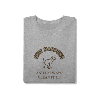 Nome do produto T-Shirt Quality - Shit Happens