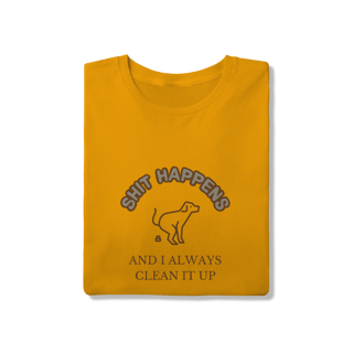Nome do produto T-Shirt Quality - Shit Happens