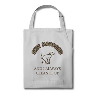 Nome do produto Avental - Shit Happens