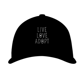 Nome do produto Boné Prime Confort - Live, Love, Adopt