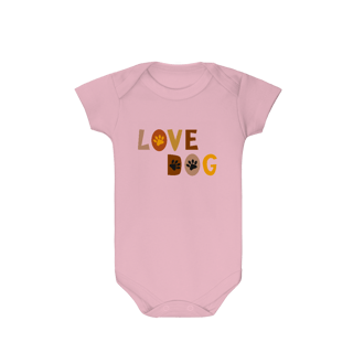 Nome do produto Body - Love Dog