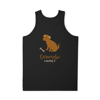 Nome do produto Regata Masculina Quality - Caramelo Family