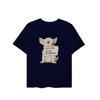 Nome do produto T-Shirt Plus Size - Chihuahua Ficha Técnica