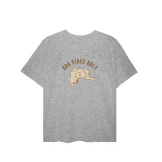 Nome do produto T-Shirt Plus Size - Dog Vibes Only