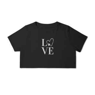 Nome do produto Cropped- LOVE Dog