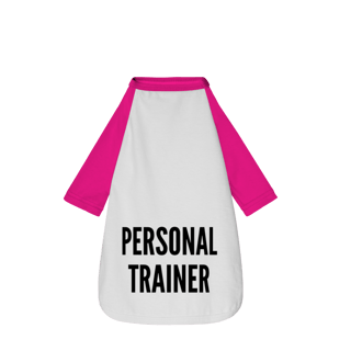 Nome do produto Roupa Pet - Personal Trainer