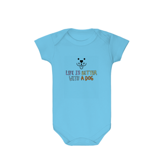 Nome do produto Body - Life is Better With a Dog