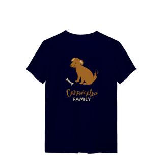 Nome do produto T-Shirt Quality - Caramelo Family