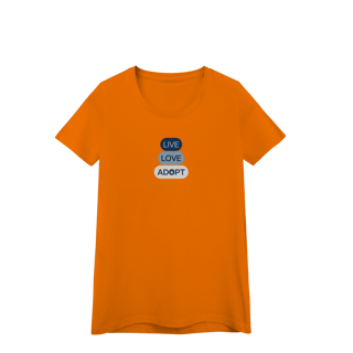 Nome do produto Baby Long Quality - Live, Love, Adopt Blue