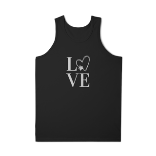 Nome do produto Regata Masculina Quality- LOVE Dog