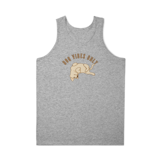 Nome do produto Regata Masculina Quality - Dog Vibes Only