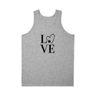 Nome do produto Regata Masculina Quality- LOVE Dog