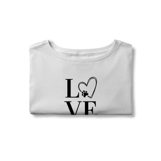 Nome do produto Cropped- LOVE Dog