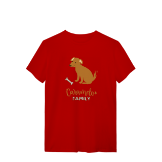 Nome do produto T-Shirt Quality - Caramelo Family