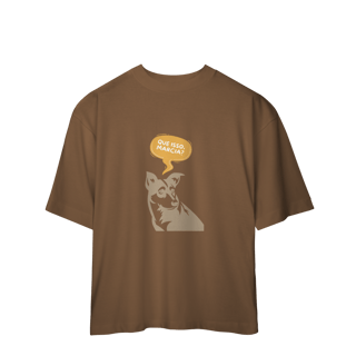 Nome do produto Camiseta Oversized - Que isso, Marcia?