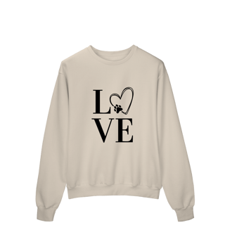 Moletom Prime Fechado- LOVE Dog