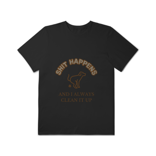 Nome do produto T-Shirt Plus Size - Shit Happens