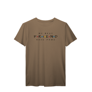Nome do produto T-Shirt Prime - My Best Friend Have Paws