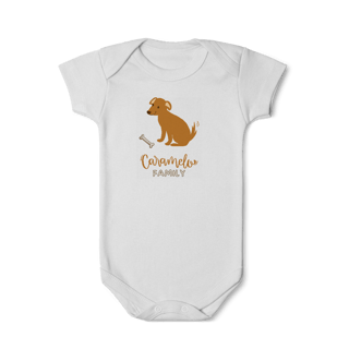 Nome do produto Body - Caramelo Family