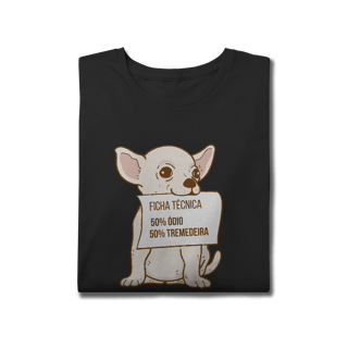Nome do produto T-Shirt Plus Size - Chihuahua Ficha Técnica