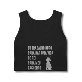 Nome do produto Regata Masculina Quality - Vida de Rei Para Meu Cachorro