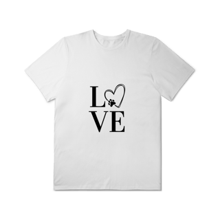 Nome do produto T-Shirt Plus Size- LOVE Dog