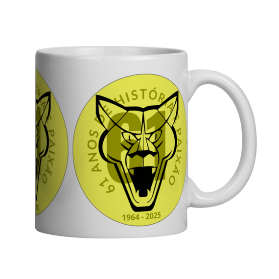 Caneca Comemorativa Puma 61 anos 