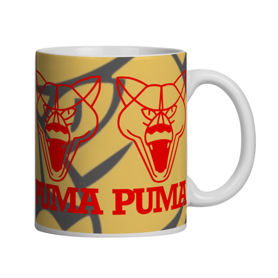 Caneca Puma Cara da Fera Vermelha