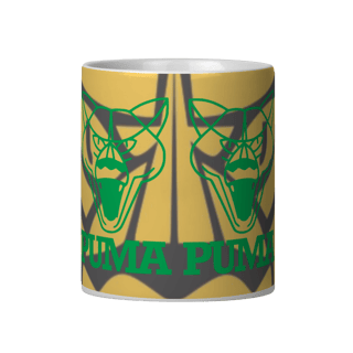 Nome do produto Caneca Puma Logo Cara da Fera Verde