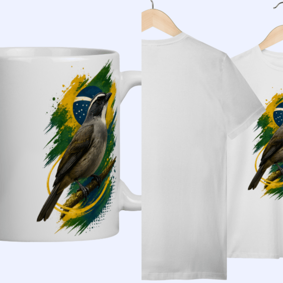 KIT CAMISETA + CANECA TRINCA COPA