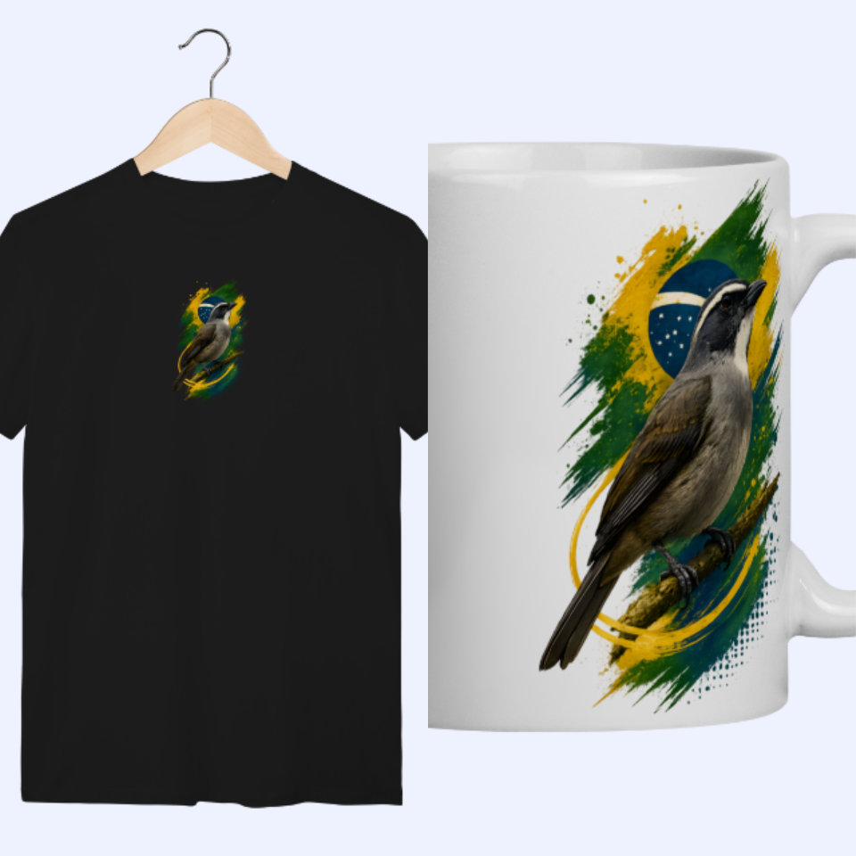 KIT TRINCA COPA CANECA + CAMISETA