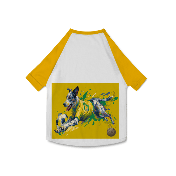 Camisa Pet Dog Paixão Futebol