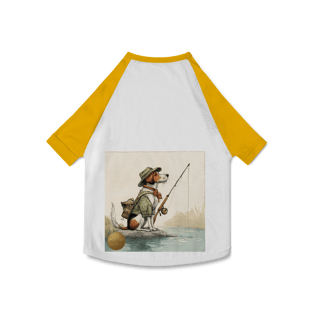 Nome do produto Camiseta Pet Dog Pescador