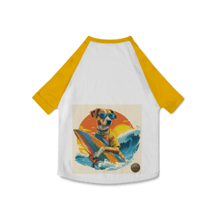 Nome do produto Camiseta Pet Dog Surfista