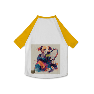 Camiseta Pet Dog Tenista