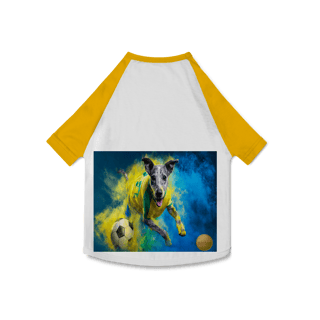 Nome do produto Camisa Pet Dog Paixão Futebol