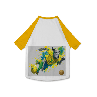 Nome do produto Camisa Pet Dog Paixão Futebol
