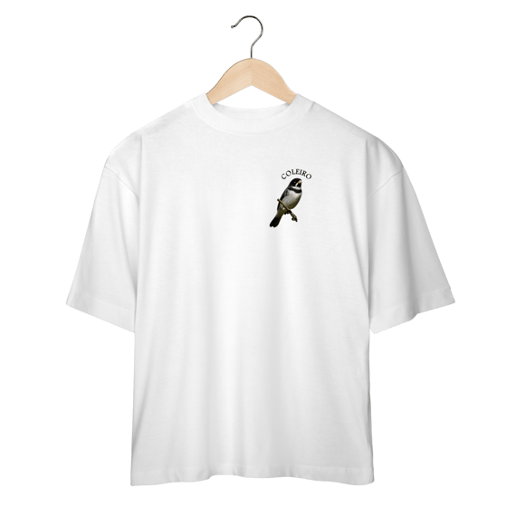 CAMISETA OVERSIZED COLEIRO