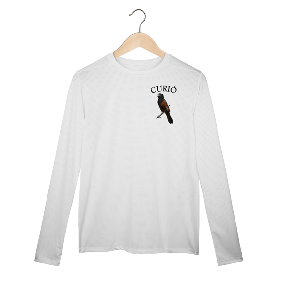 camiseta longa curio bolso