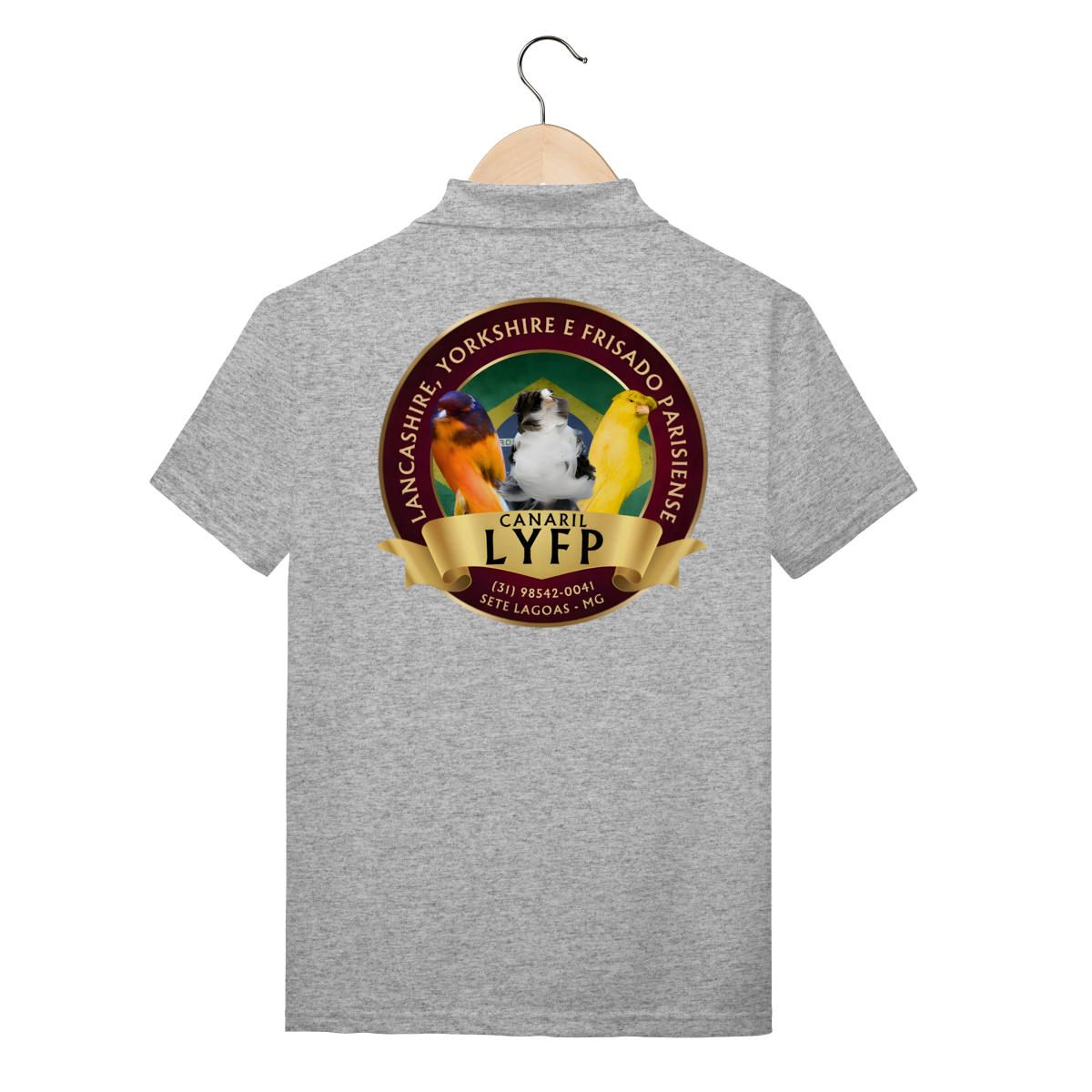 Nome do produto: CAMISA POLO CANARIL LYFP