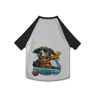 Camiseta Pet Dog Motorista