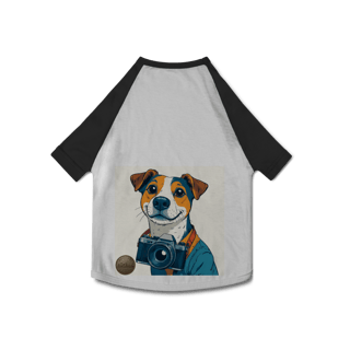 Camiseta Pet Dog Fotógrafo