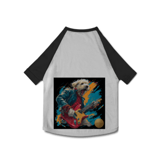 Camiseta Pet Dog Roqueiro