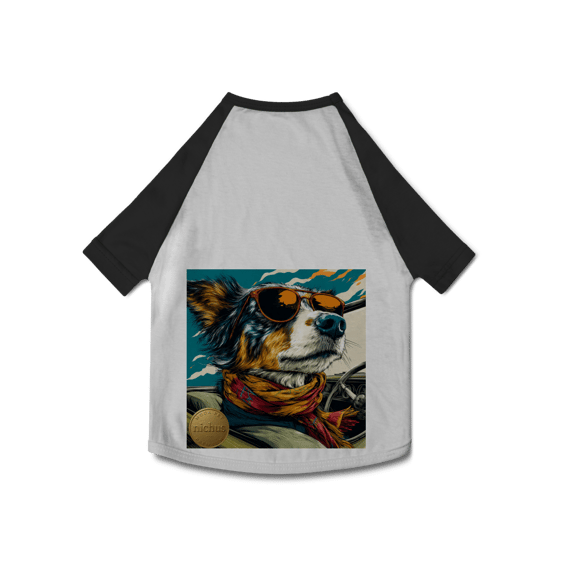 Camiseta Pet Dog Motorista